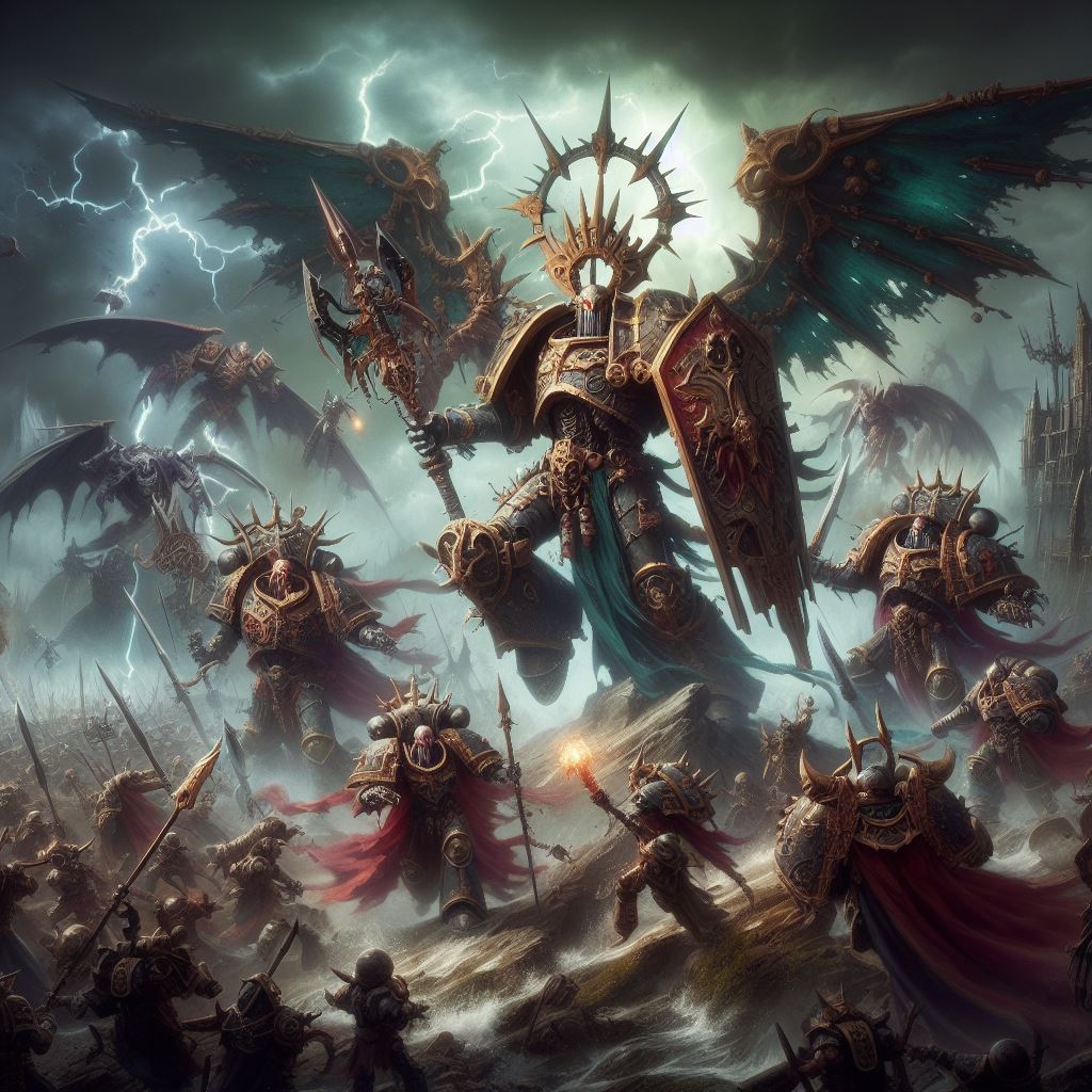The Wardoc in battle - Warhammer Age of Sigmar